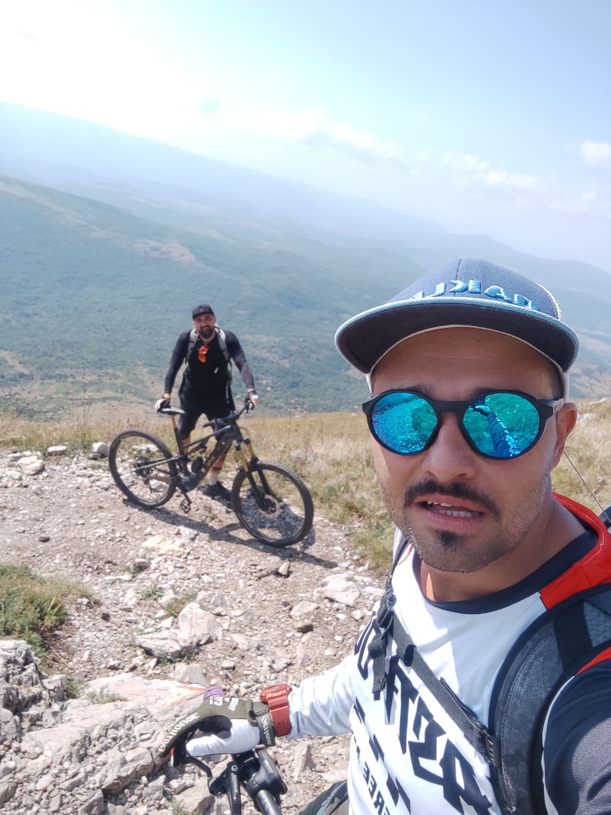 Panoramic view of Kopaonik mountain for E-MTB riders